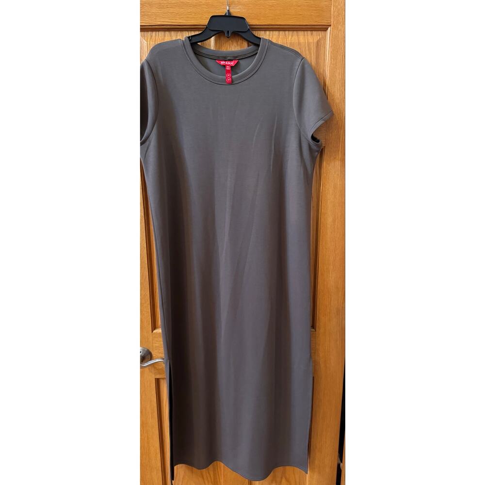 SPANX® AirEssentials T-Shirt Dress Size 1X - Green Comfort - Picture 2 of 6